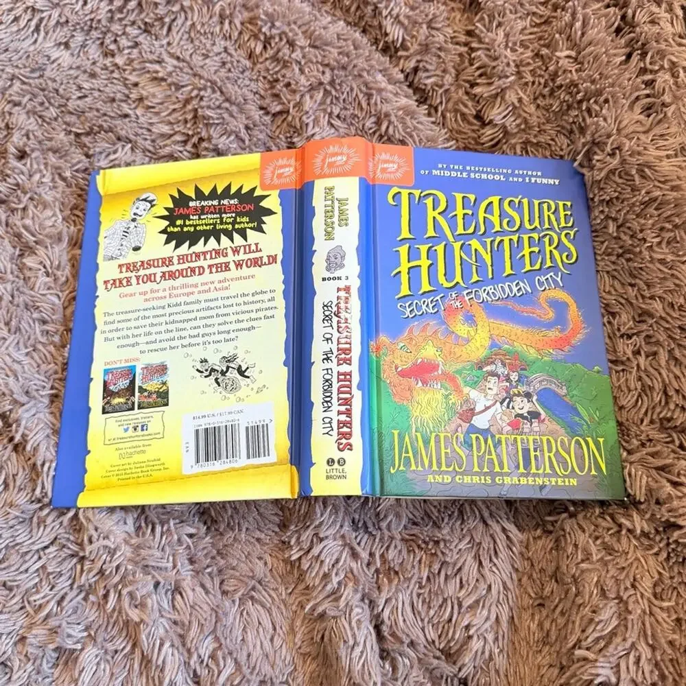 James Patterson Treasure Hunters Secret of the Forbidden City book Fantasy novel